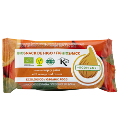 Biosnack de higo con Naranja y Pasas